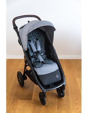 Baby Design babakocsi betét - 01 Graphite Meadow