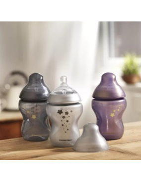 Tommee Tippee Közelebb a természeteshez Midnight Skies cumisüveg