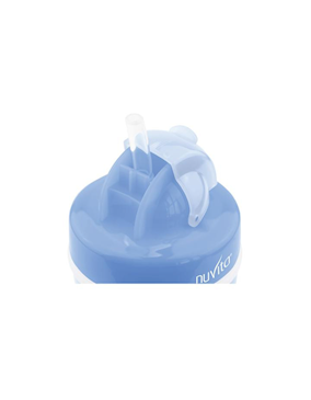 Nuvita dupla falú szívószálas itatópohár - blue - 1436