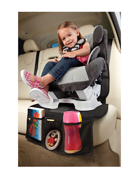 Prince Lionheart seatSAVER all-in-one ülésvédő háttámlával és tárolórésszel - fekete