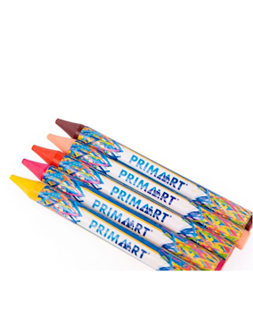 Prima Art grafikai zsírkréta készlet - 12 db-os