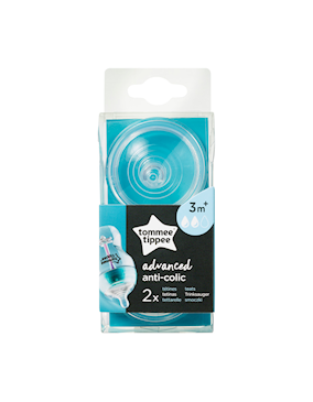 Tommee Tippee Advanced Anti-colic közepes folyású cumisüveg cumi 2 db