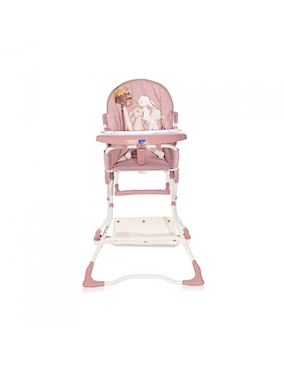 Lorelli Bonbon fix etetőszék - Beige Rose Rabbits 2021