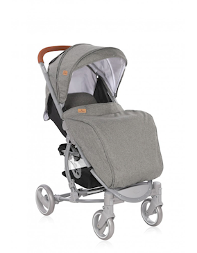 Lorelli S-300 sport babakocsi + lábzsák - Dark Grey 2021