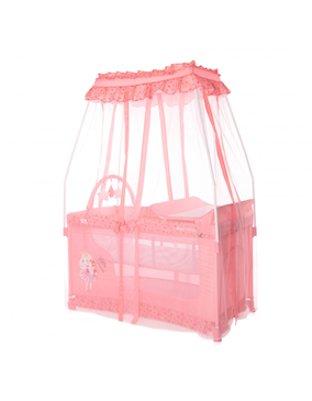 Lorelli Magic Sleep multifunkciós utazóágy - Pink Princess