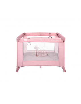 Lorelli Game Zone utazó járóka - Beige Rose Rabbits 2021