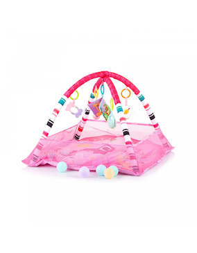 Chipolino játszószőnyeg - Birdie Pink