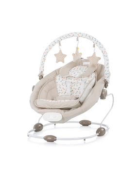 Chipolino Paradise elektromos hinta és pihenőszék - Beige Ribbon 2019