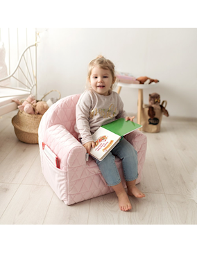 Albero Mio Velvet Kids babafotel - V101 Pink